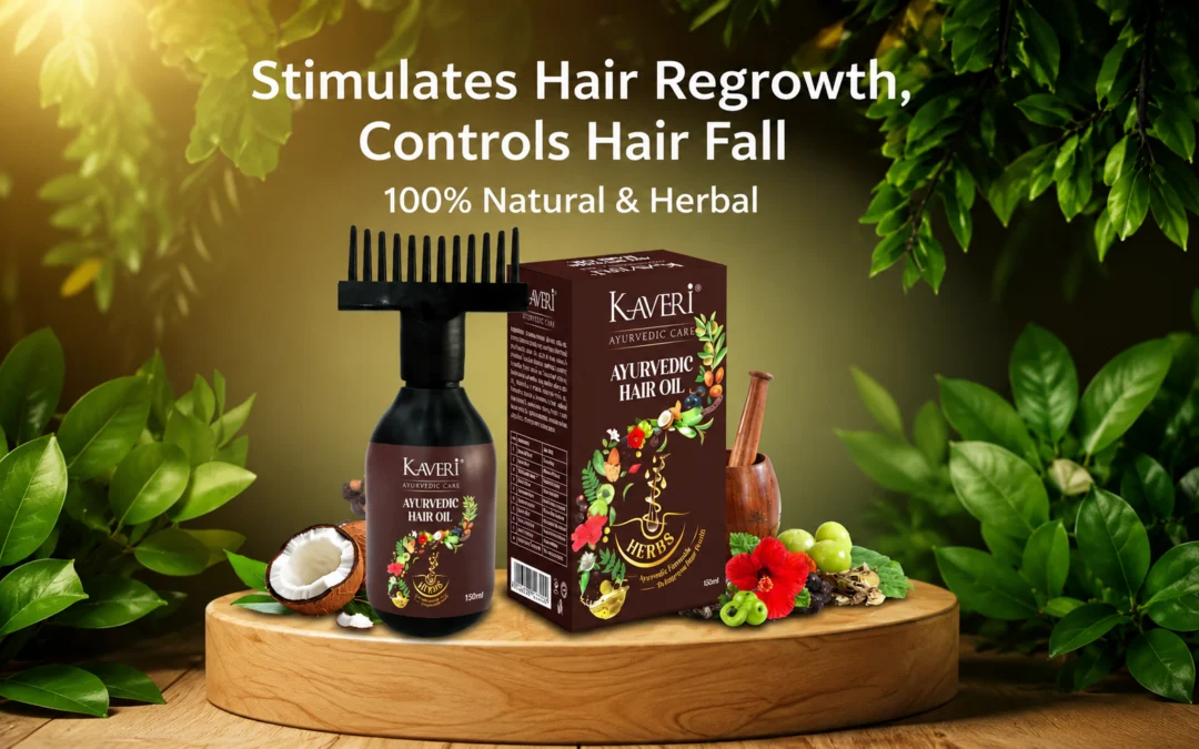 Rediscover Natural Hair Strength with Kaveri Ayurvedic Hair Oil