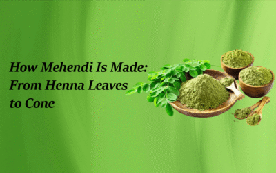 How Mehendi Is Made: From Henna Leaves to Cone