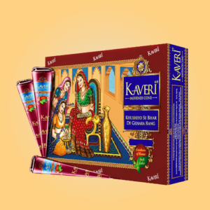 Kaveri Henna Cone with Nilgiri Oil for Dark Mehendi Designs – 12, 24, 36 & 46 Cone Packs
