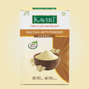 Kaveri Multani Mitti Powder for Face Care | Natural Fuller's Earth Powder for Face Packs & Deep Cleansing Routine | 200g