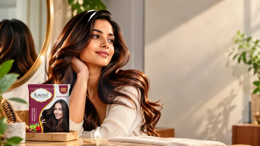 Longer-Lasting Hair Colour Between Touch-Ups Kaveri Mehendi